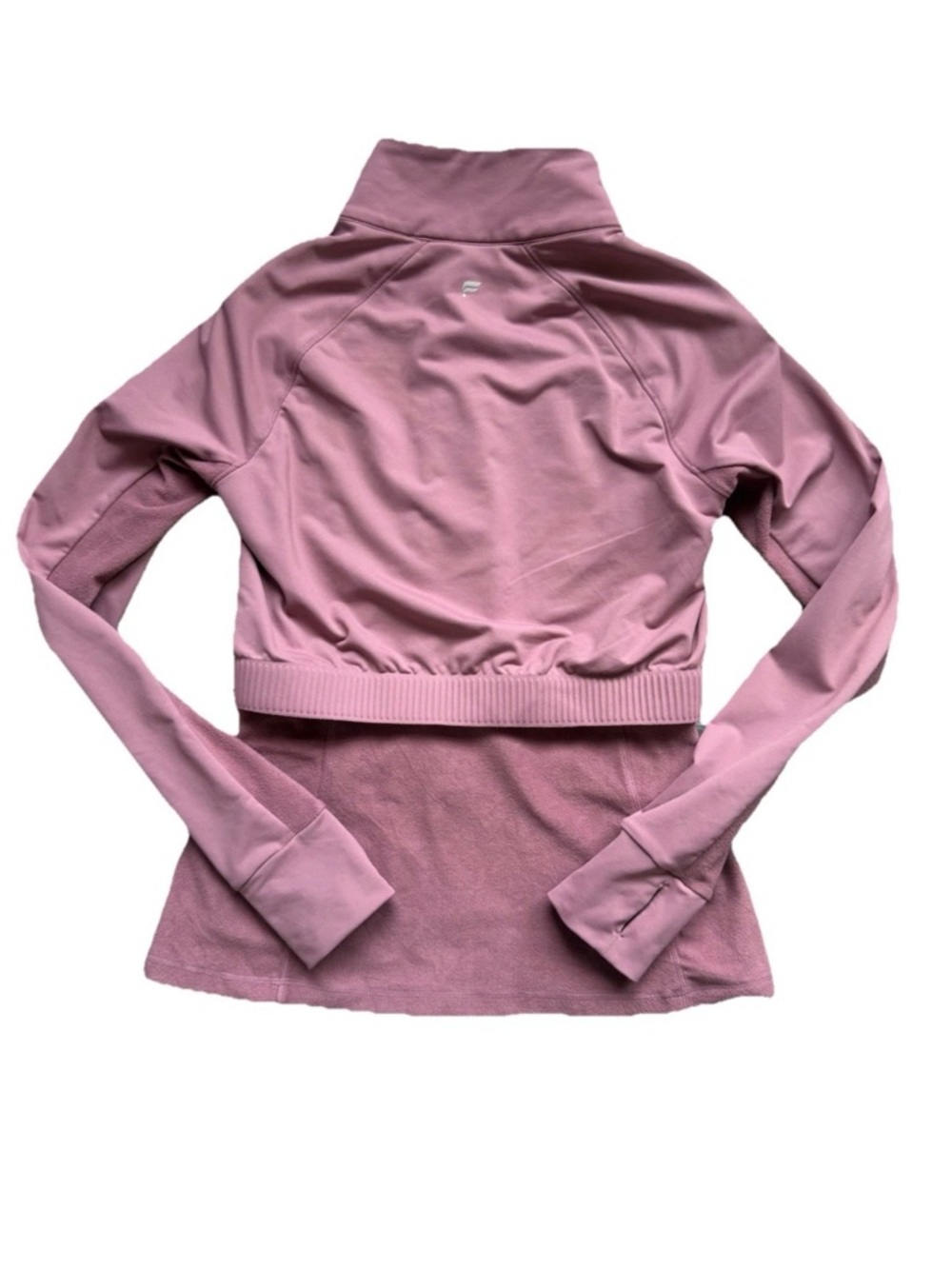Fabletics Women’s Size S Dusty Rose Full-Zip Active Jacket Vented EUC - Picture 4 of 8